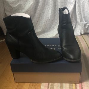 Bass & Co. Black Amanda Booties Size 10